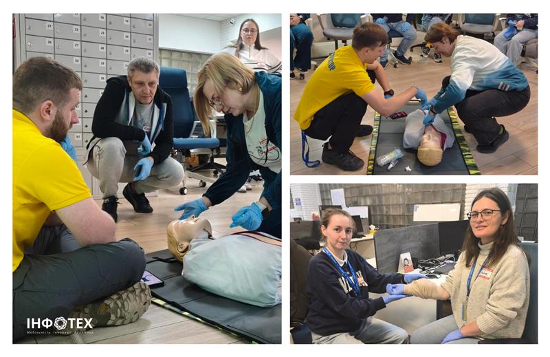 Life-saving knowledge: SE INFOTECH team underwent first aid training